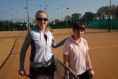 3 pażdziernik 2014-Niemieckie tenisistki zagrały w Głogowie